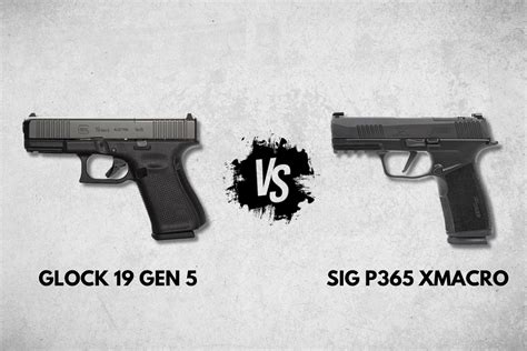 Glock 19 Vs Sig Sauer P365 XMacro For Concealed Carry | Concealed Carry ...