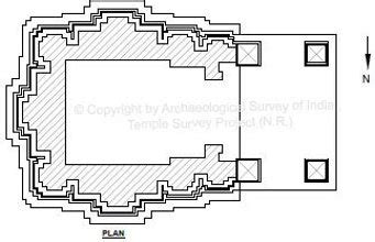 Plans of the Temples | Temple Survey Project(Northern Region), Bhopal