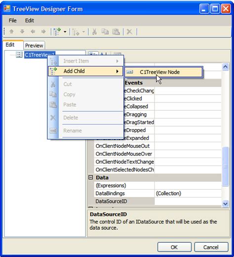 Tree view Tutorial 的图像结果