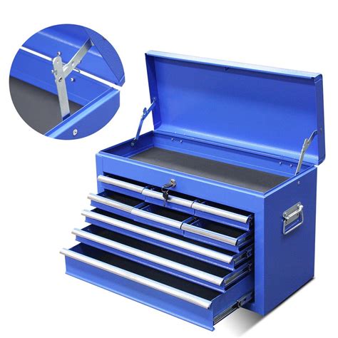 Blue 14 Drawers Storage Tool Box with Ball Bearing Sliders | Crazy Sales
