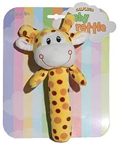 Buy Calplush Baby Rattles Giraffe Plush Animal Toy Online at Low Prices ...