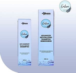 Enlive Revitalizing Shampoo & Anti Dandruff Shampoo|Healthy shine - 300 ...