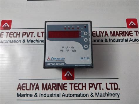 Elecon Measurements Lg 5120 Energy Meter (Not Working) – Aeliya Marine ...