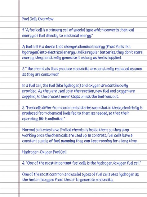 Image result for Fuel Cell Basics