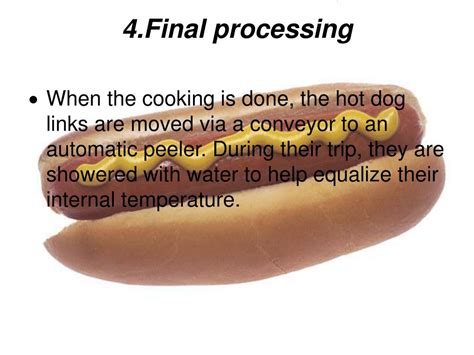 Image result for Hot Dog Making Process