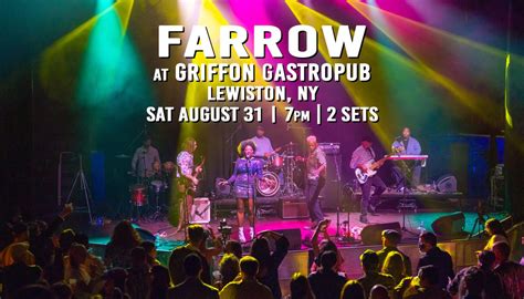 FARROW at Griffon Brewery & Gastropub in Lewiston, NY, Griffon Brewery ...