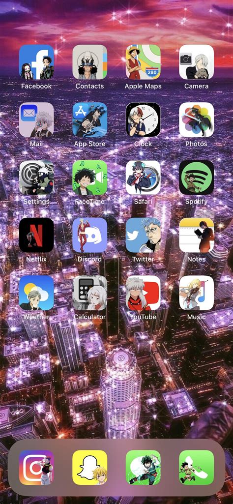 Anime on Brass | iOS Themes & Widgets | Apple maps, Calculator app, Widget