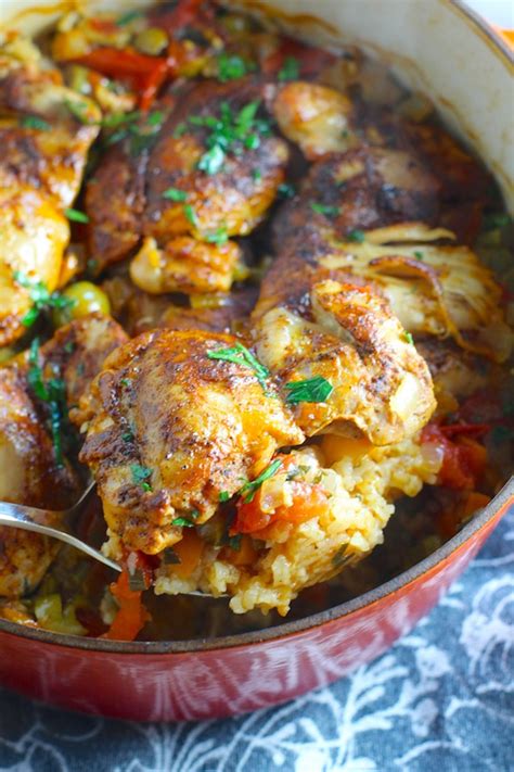 South Your Mouth: Spanish Chicken and Rice - Weekend Potluck 546