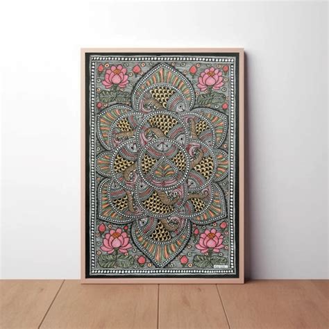 Buy Madhubani Painting Online In India - Etsy India