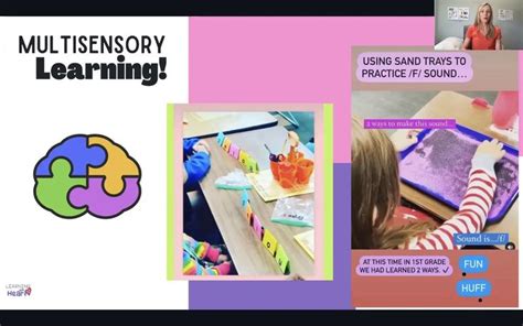 Image result for Multi-Sensory Lesson