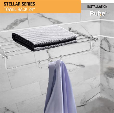 Stellar Stainless Steel Towel Rack (24 Inches) - by Ruhe® – Ruhe
