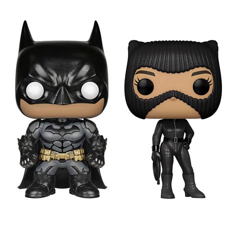 ¡Funko Pop! Pack de 2 DC: Batman Arkham Knight y Selina Kyle #71 #1190