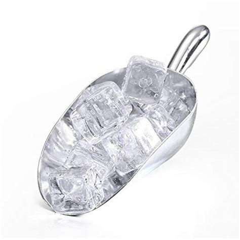 Buy Ice Cube Scoop Cast Aluminum Shovel Scoops Multipurpose Kitchen ...