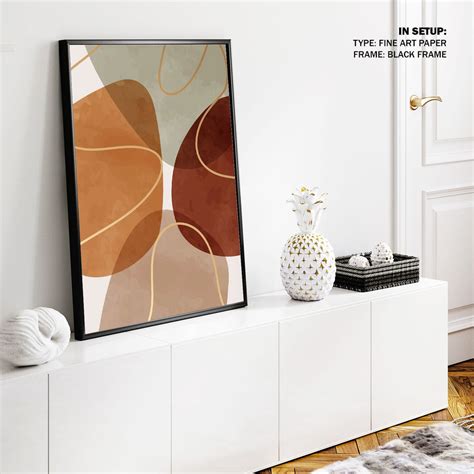 Flow 04: Buy Minimalist Geometric Art Paintings – Dessine Art