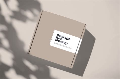 Packaging Box Mockup | PSD | Free Download | iMockups