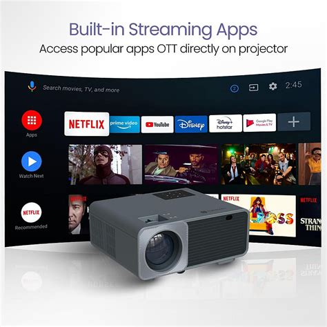 Portronics Beem 450 Smart LED Projector Best Price in India on ...