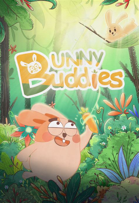 动画短片《Bunny Buddies》的海报设计|平面|海报|梳籽的小布袋 - 原创作品 - 站酷 (ZCOOL)