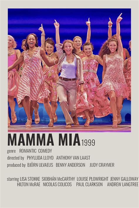 Mamma Mia Broadway Poster