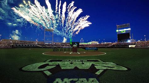 Live day 2 action at the College World Series - ESPN