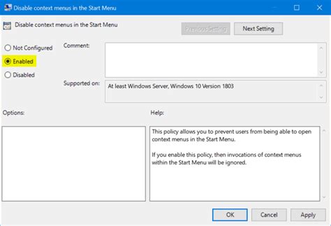 Disable Start Menu 的图像结果