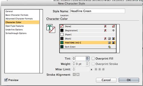 Image result for Style Sheets InDesign