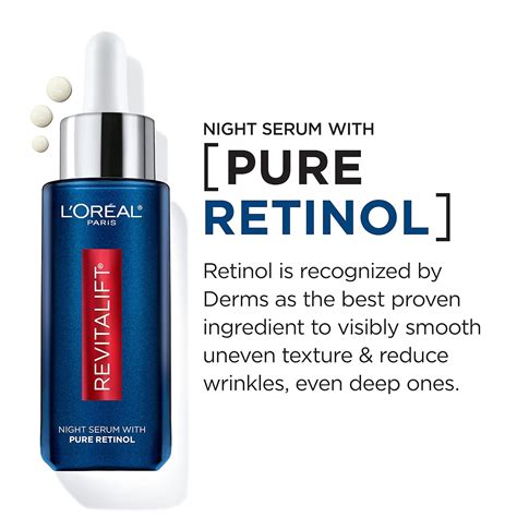 L'Oreal Paris L'Oreal Paris Revitalift Pure Retinol Night Serum - India ...