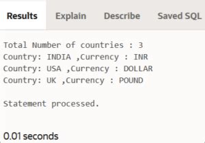 Image result for Varray in PL/SQL