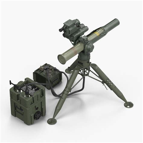BGM-71 TOW Missile System Tripod 3D Model $119 - .3ds .c4d .fbx .ma ...