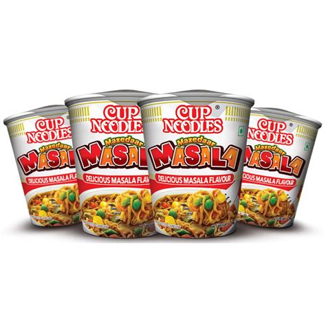 Cup Noodles Nissin Mazedaar Masala | Burst of Mazedaar Masala in Every ...