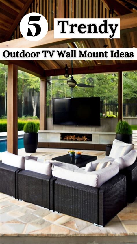 5 Innovative Outdoor Patio TV Mount Ideas for Outdoor Entertainment in ...