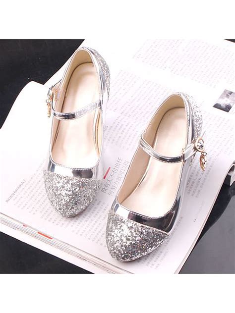 Girls Silver Dress Shoes