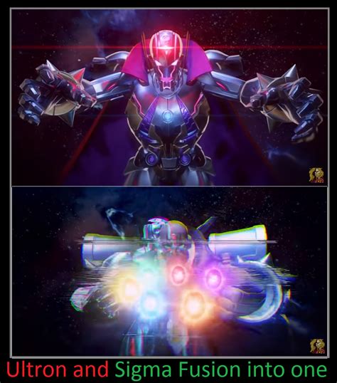 The Fusion of Ultron and Sigma by MagicalKeyPizzaDan on DeviantArt