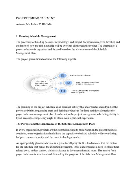 Project Time Management PDF 的图像结果