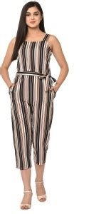 vashist Striped Women Jumpsuit - Buy vashist Striped Women Jumpsuit ...
