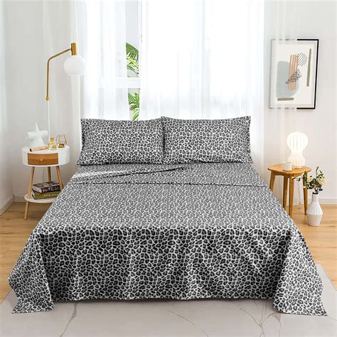 Enviohome Marilee 100% Cotton Animal Print Bed Sheet Set & Reviews ...
