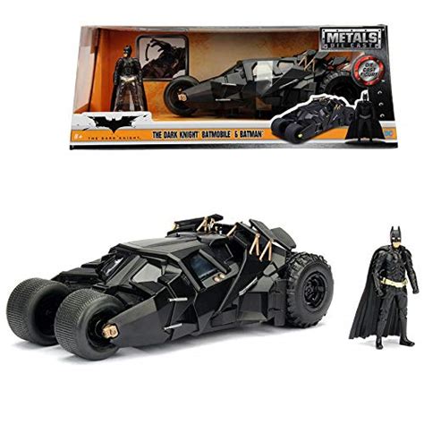 Buy Jada 1:24 Die-Cast Tumbler Batmobile & Batman The Dark Knight Model ...