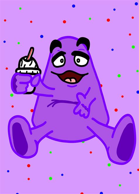 Happy Birthday to Grimace lmao by SoupPaste on Newgrounds