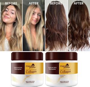 Velocius Enterprise Shine Revival Collagen-Infused Brightening Hair ...