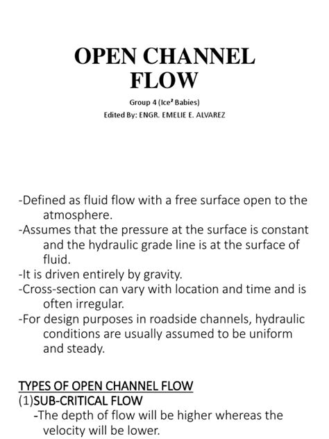 Open Channel Flow Problems 的图像结果