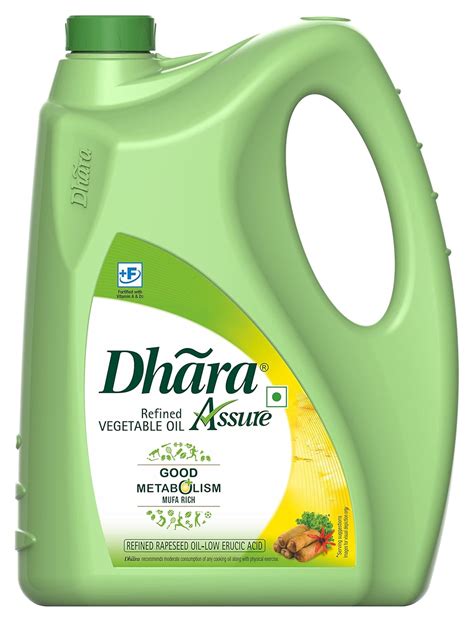 Dhara Refined Vegetable Oil, 5L : Amazon.in: Grocery & Gourmet Foods