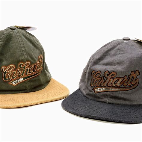 2000's Deadstock Carhartt Logo Cap made in USA – nest clothing store