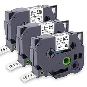 BOYEEZON Compatible Label Tape Replacement for Brother 18mm 0.7 ...