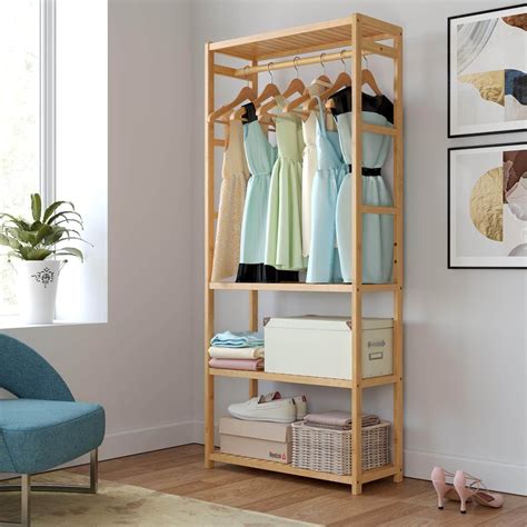 Freestanding Closet Clothes Rack at Ruby Hereford blog