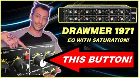 Drawmer 1971 4 Band Parametric EQ with CRUSH - Other Gear - Elektronauts