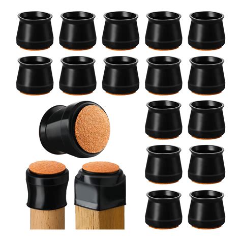 Chair Leg Floor Protectors Black at Matilda Fraser blog