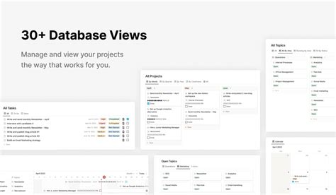 Image result for Project Management Database Template