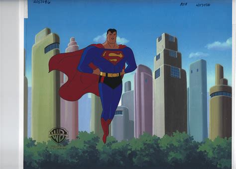 Superman original production cel from Identity Crisis Superman the ...