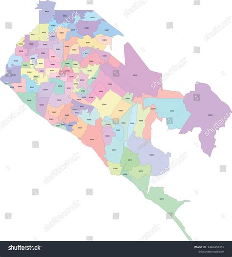 Us California State Orange County Map Stock Vector (Royalty Free) 2446458361 | Shutterstock