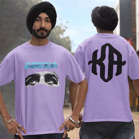 It was All a Dream - karan Aujla Oversized T-shirt For Men & Women ...
