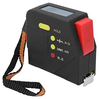 Digital Tape Measure, 5m(16ft) Electronic Measuring Tape Portable ...
